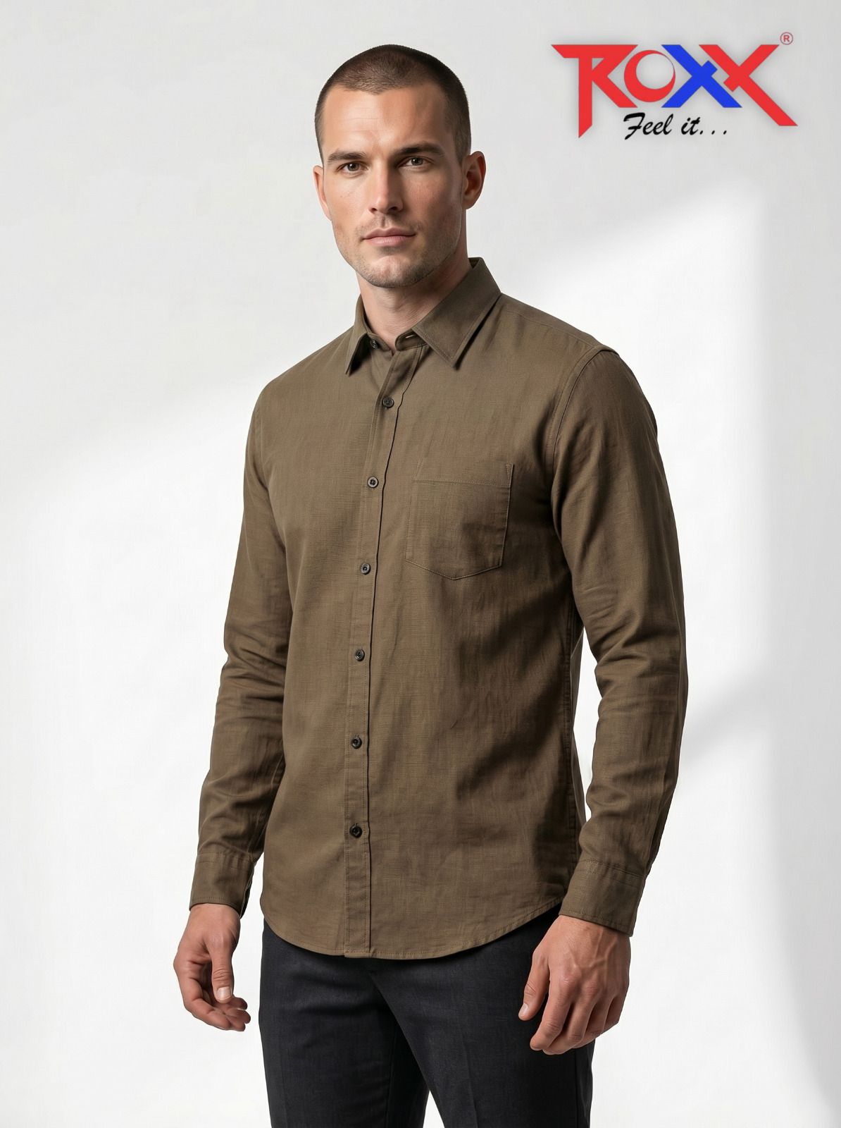 ROXX Olive Long-Sleeve Shirt