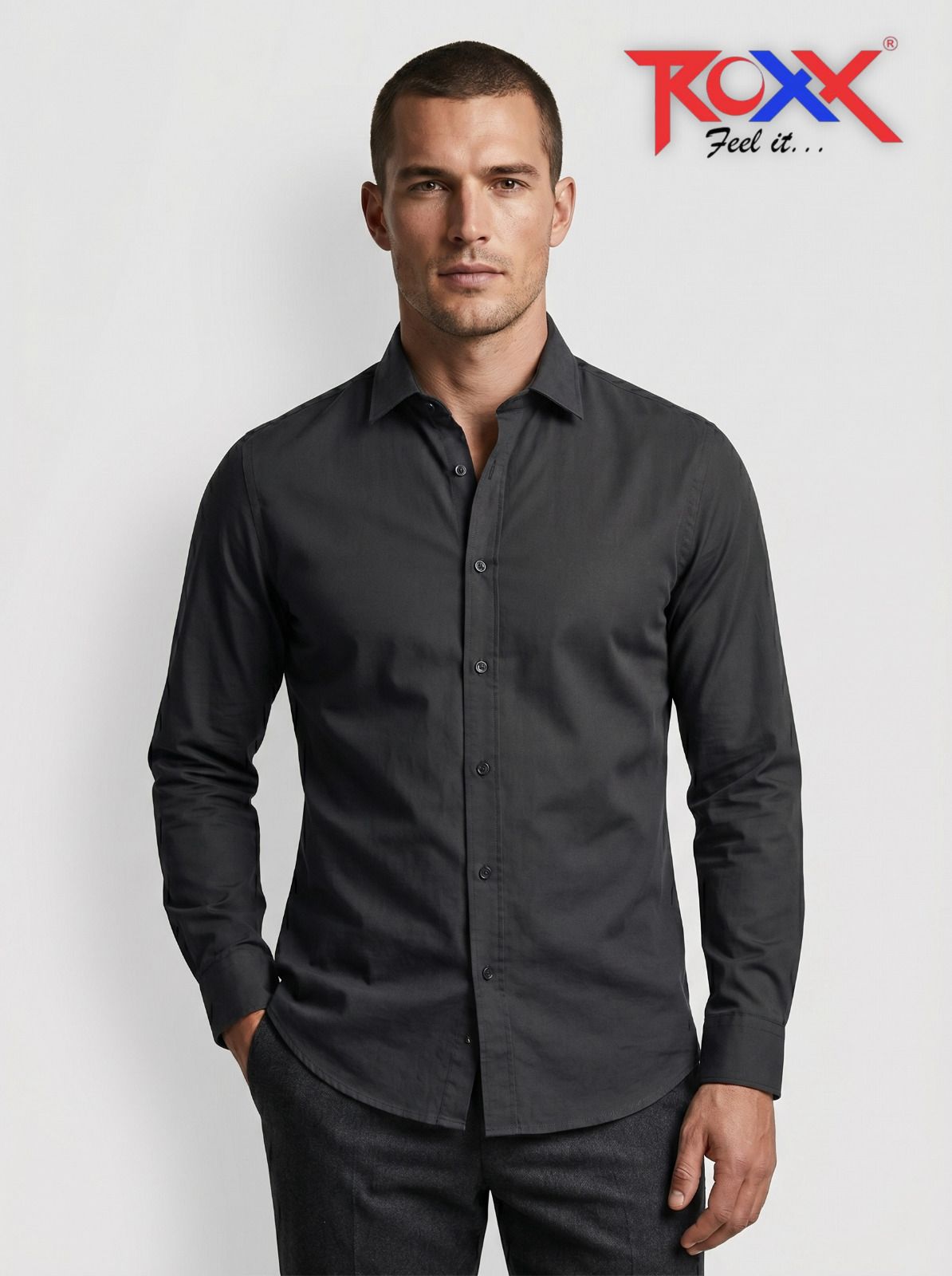 ROXX Black Long-Sleeve Shirt